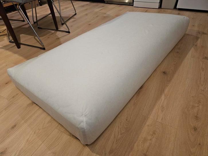 Nieuw bankkussen - 163x80x18cm - Gratis, Huis en Inrichting, Woonaccessoires | Kussens, Nieuw, Wit, Rechthoekig, Ophalen