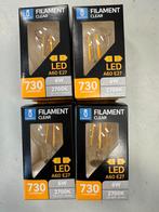 4 E27 lampen 6W 2700K Nieuw, Ophalen of Verzenden, Nieuw, E27 (groot), Led-lamp