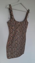 Zara - Wildly Chic Snakeskin Leather-Effect Dress, Nieuw, Ophalen of Verzenden, Boven de knie, Zara