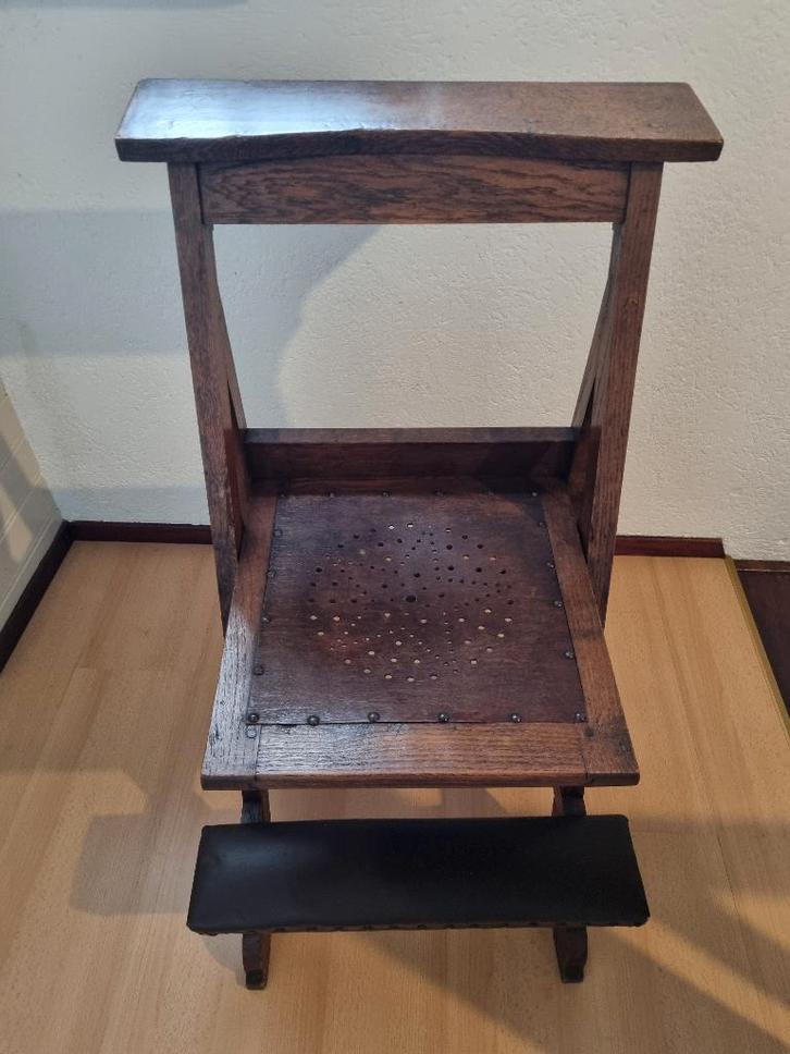 Bidstoel, Antiek en Kunst, Curiosa en Brocante, Ophalen