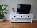 Wit tv meubel, Huis en Inrichting, Kasten | Televisiemeubels, Ophalen, Gebruikt, 25 tot 50 cm, Minder dan 100 cm