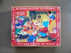 Bilderbaukasten Holzwürfel collector, 6 Disney puzzels. Hout, Verzenden, Peter Pan of Pinokkio, Gebruikt, Overige typen