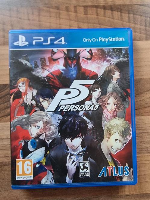Persona 5, Spelcomputers en Games, Games | Sony PlayStation 4, Zo goed als nieuw, Role Playing Game (Rpg), 1 speler, Vanaf 3 jaar