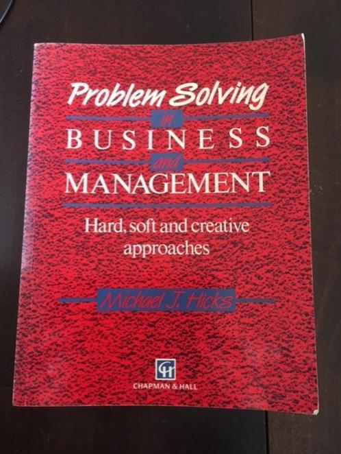 Problem Solving in Business and Management - M. Hicks, Boeken, Studieboeken en Cursussen, Gelezen, Ophalen of Verzenden