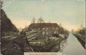 Kampen Nieuwe weg en trekvaart - 1910 Uitg. L.R.V. beschikbaar voor biedingen