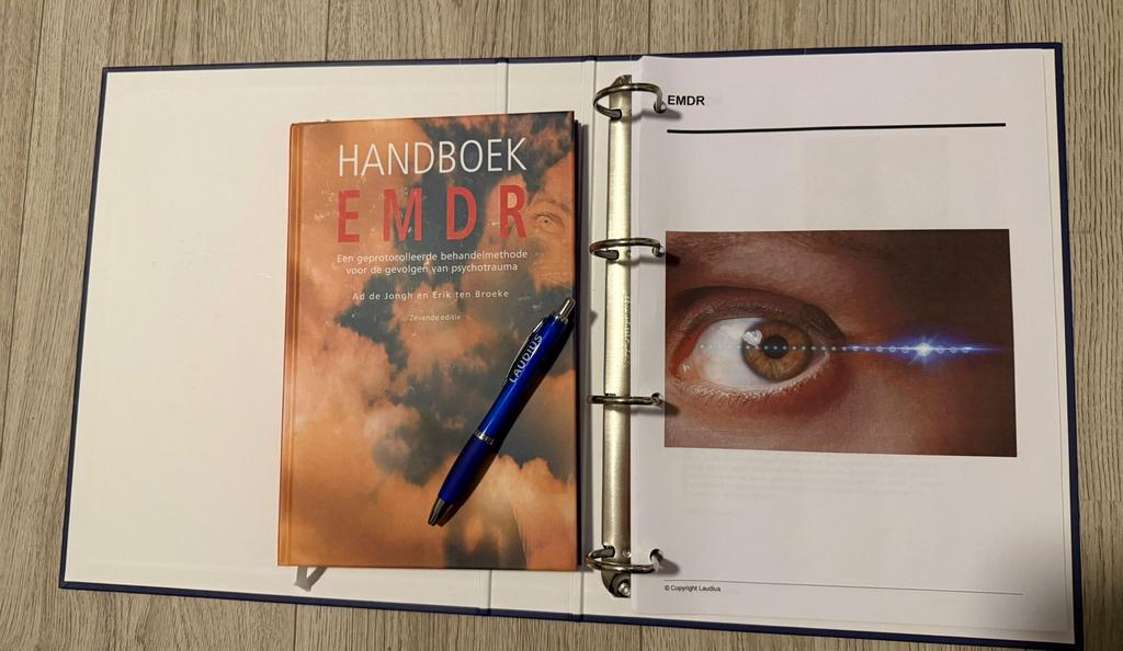EMDR Map + Handboek (Laudius) – Nieuw & Ongebruikt, Ophalen of Verzenden, Zo goed als nieuw