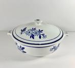 Gien Ceres soupière terrine met deksel blauw, Ophalen of Verzenden