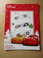 Disney Cars kleurboek met stickers kerstprinten, Ophalen of Verzenden, Overige figuren, Nieuw, Overige typen