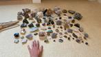 Diverse mineralen, fossielen en prehistorisch bison bot, Ophalen, Mineraal