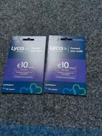 Lyca Mobile €10 Prepaid Kaart, Telecommunicatie, Prepaidkaarten en Simkaarten, Verzenden, Nieuw, Overige providers, Prepaidkaart