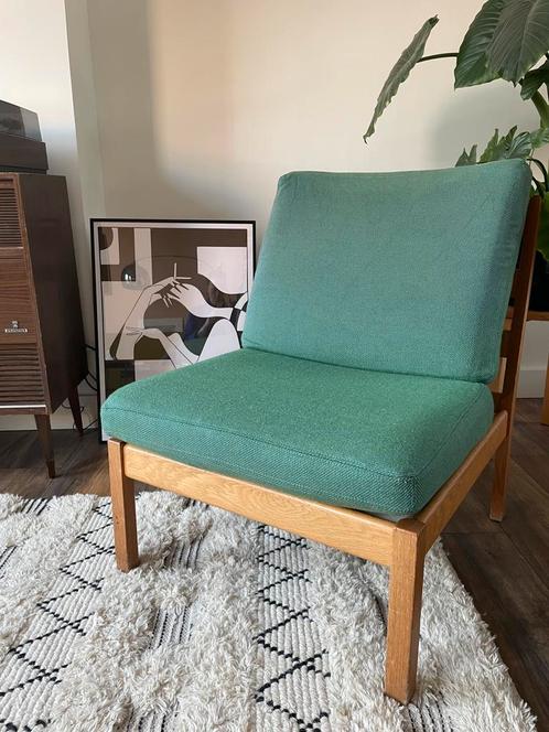 Hans J. Wegner fauteuil, Huis en Inrichting, Fauteuils, Gebruikt, Ophalen