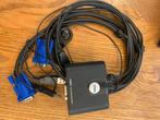 USB KVM Switch merk Aten, Computers en Software, Monitoren, Gaming, HD, OVERIGE MERKEN, Ophalen of Verzenden