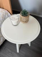 IKEA KRAGSTA Bijzettafel, set van2, wit, Huis en Inrichting, Tafels | Bijzettafels, Minder dan 55 cm, Rond, Zo goed als nieuw