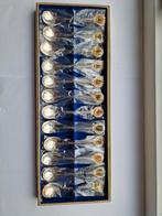 Verzilverde lepels met vlaggen van Europese landen, Ophalen of Verzenden