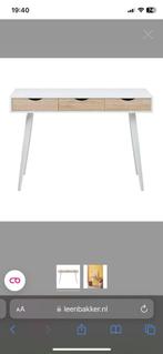 Leen Bakker Bureau met 3 lades, Ophalen, Gebruikt, Bureau