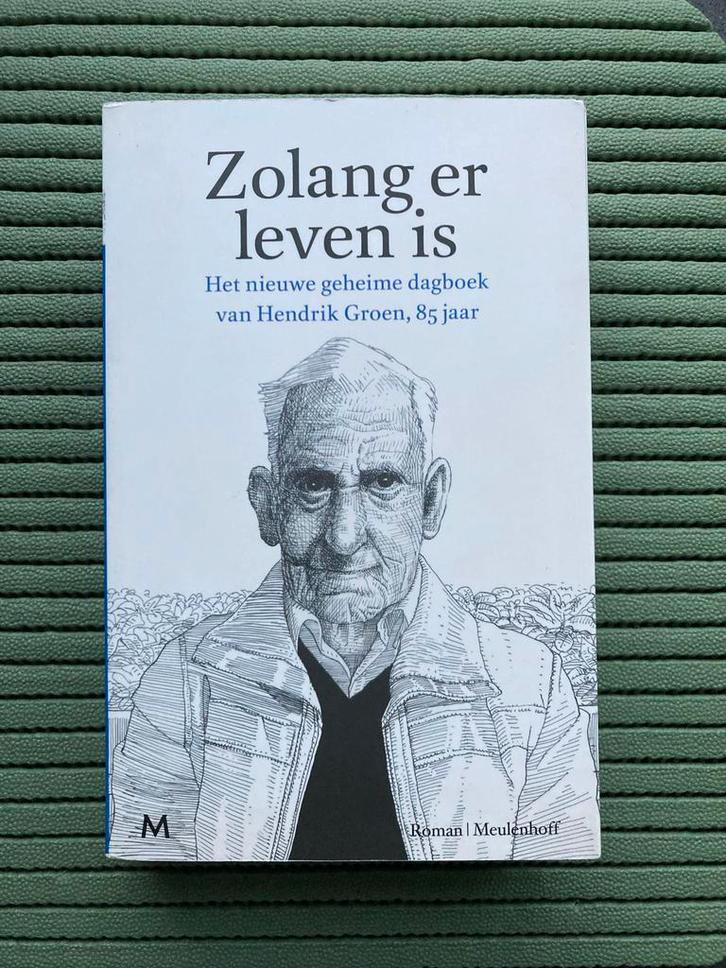 Boek “Zolang er leven is” - Hendrik Groen, Boeken, Romans, Zo goed als nieuw, Nederland, Ophalen of Verzenden