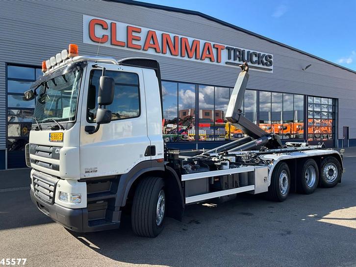 DAF FAQ 85 CF 410 8x2 VDL 25 Ton haakarmsysteem (bj 2012), Auto's, Vrachtwagens, Te koop, ABS, Achteruitrijcamera, Airconditioning