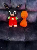 Twee knuffels van de tv serie bing, Kinderen en Baby's, Ophalen of Verzenden, Zo goed als nieuw, Overige typen