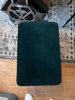 Groen velvet Strandmon voetenbankje – chique & stevig, Huis en Inrichting, Banken | Voetenbanken en Poefen, Ophalen, Zo goed als nieuw