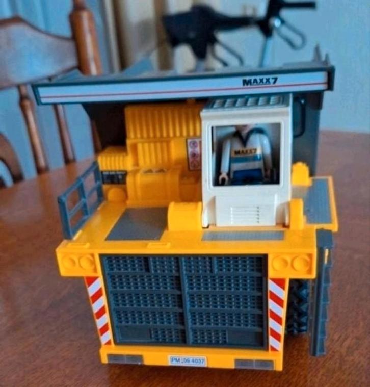 SPLINTERNIEUWE GROTE PARTIJ PLAYMOBIL MAXX 7 KIEPWAGEN + GRA, Kinderen en Baby's, Speelgoed | Playmobil, Nieuw, Complete set, Ophalen of Verzenden