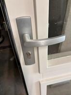 Hardhouten buitendeur, opdek doe een mooi bod!, Ophalen, 80 tot 100 cm, 200 tot 215 cm, Buitendeur