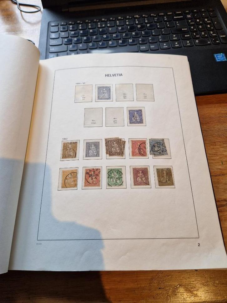 Verzameling Zwitserland gestempeld DAVO album t/m 1969, Postzegels en Munten, Postzegels | Volle albums en Verzamelingen, Buitenland
