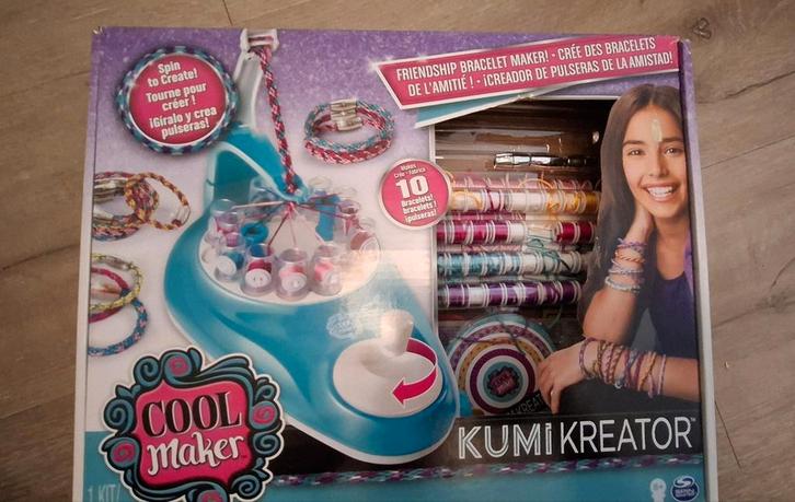 Cool maker kumikreator, armbandjes maker, Kinderen en Baby's, Speelgoed | Educatief en Creatief, Zo goed als nieuw, Knutselen
