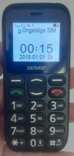 Denver Senioren Telefoon incl. Lader. (Nieuwstaat), Ophalen of Verzenden, Zo goed als nieuw