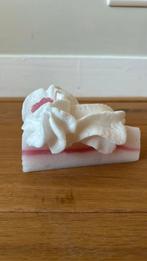 Kaars in de vorm van een taartpunt, Overige materialen, Wit, Nieuw, Ophalen of Verzenden