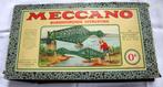 Antiek Meccano set 0A met handleiding boek - jaren 20, Antiek en Kunst, Antiek | Speelgoed, Ophalen