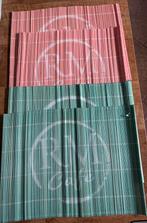 4 riviera maison placemats, Huis en Inrichting, Woonaccessoires | Onderzetters, Ophalen of Verzenden, Zo goed als nieuw, Bord