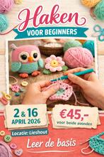 Workshop Haken voor beginners, Ophalen, Haken, Overige typen