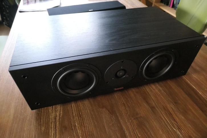 Dynaudio center speaker C120+ zwart, Audio, Tv en Foto, Luidsprekers, Gebruikt, Center speaker, 60 tot 120 watt, Overige merken
