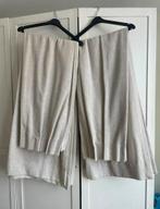 Calais Ecru gordijnen 100x170, Verzenden, Zo goed als nieuw, 200 cm of meer