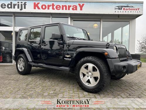 Jeep Wrangler Unlimited 3.8 Sahara Mooie originele Jeep/auto, Auto's, Jeep, Bedrijf, Te koop, Wrangler, 4x4, ABS, Airbags, Airconditioning