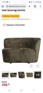 Super leuk bankje groen, Huis en Inrichting, Ophalen, Tweepersoons, 75 tot 100 cm, Zo goed als nieuw