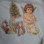 Vintage Kartonnen Kersthangers, Ophalen of Verzenden, Zo goed als nieuw