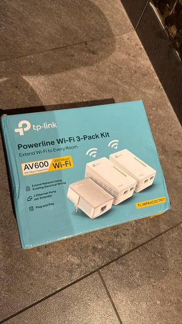Nieuwe TP-Link Powerline Wi-Fi 3-Pack Kit beschikbaar voor biedingen