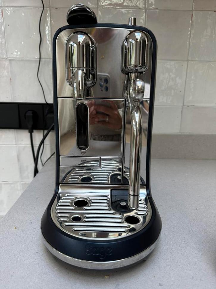 Nespresso Sage Creatista Plus, Witgoed en Apparatuur, Koffiezetapparaten, Zo goed als nieuw, Espresso apparaat, Ophalen of Verzenden