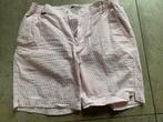 Mr. Marvis Seersucker Shorts - Maat L, Kleding | Heren, Verzenden, Zo goed als nieuw, Maat 52/54 (L), Roze