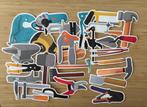 Gereedschap, verbouwen stickers, Verzenden, Nieuw, Meerdere stickers