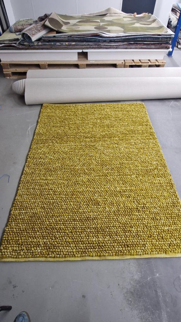 Vloerkleed Brink & Campman Cobble 29206 Yellow 170x240, Huis en Inrichting, Stoffering | Tapijten en Kleden, Nieuw, 150 tot 200 cm