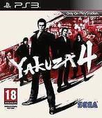 Yakuza 4 PS3, 1 speler, Ophalen of Verzenden, Zo goed als nieuw, Vanaf 18 jaar