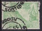 Burma 1955 Tempel, Ophalen of Verzenden, Gestempeld, Plaats of Gebouw