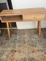 Bohème Sidetable met rotan, Ophalen of Verzenden, Zo goed als nieuw, 25 tot 50 cm, Rechthoekig