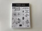 Stampin' Up! Friendly Hello Photopolymer Stamp Set, Ophalen of Verzenden, Gebruikt