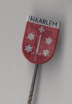 Haarlem blik stadswapen speldje, Verzamelen, Speldjes, Pins en Buttons, Gebruikt, Niet vindbaar, Niet vindbaar, Speldje of Pin