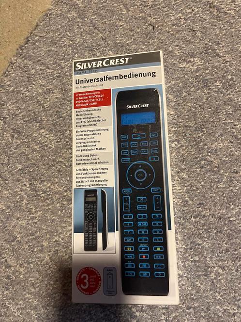 SilverCrest Universele Afstandsbediening - Nieuw, Audio, Tv en Foto, Afstandsbedieningen, Nieuw, Universeel, Dvd, Met display
