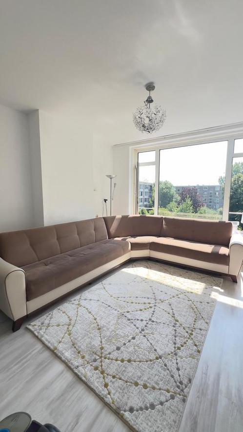 Zo goed als nieuwe hoekbank İstikbal 320x150 cm, Huis en Inrichting, Banken | Complete zithoeken, Zo goed als nieuw, Stof, Ophalen