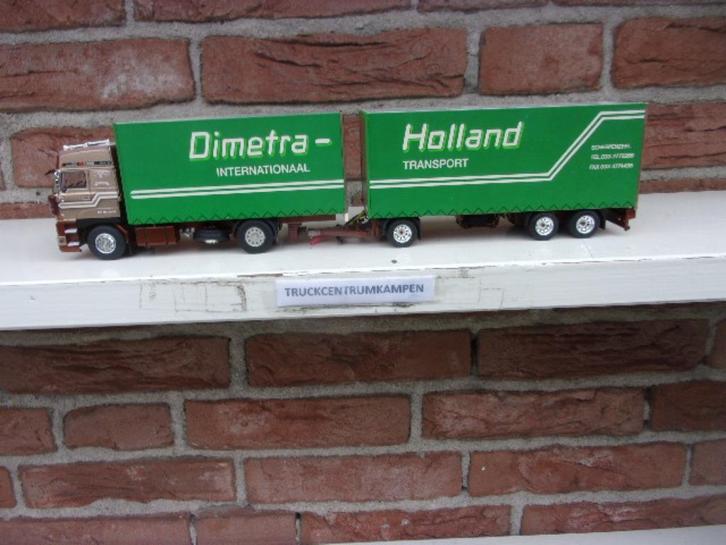 WSI  Daf  3600  Space  Cab  van  Dimetra  uit  Scherpenzeel., Hobby en Vrije tijd, Modelauto's | 1:50, Nieuw, Bus of Vrachtwagen